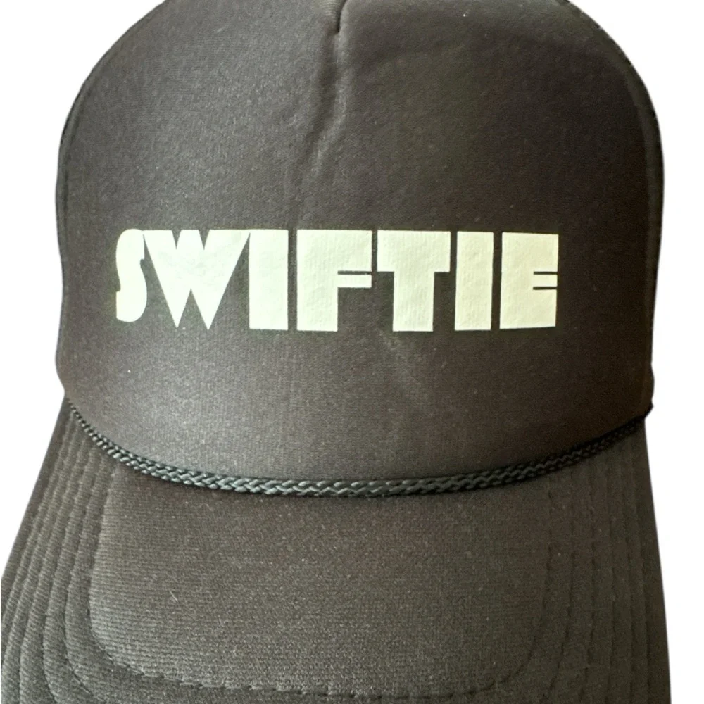 Swiftie Snapback‎ Trucker Hat Black One Size Adjustable Mesh Taylor Swift